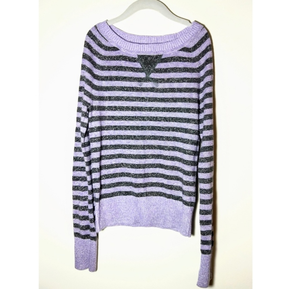 NWOT dELIA*s Silver Sparkle & Shimmer Sweater